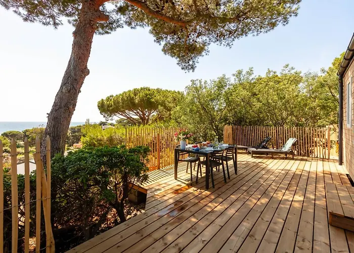 L'olivier Mobil-home Climatise Avec Vue Exceptionnelle Hyeres