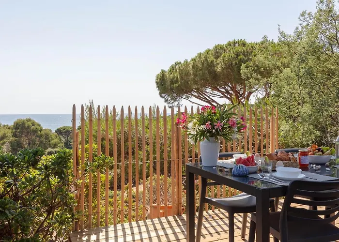 L'olivier Mobil-home Climatise Avec Vue Exceptionnelle *